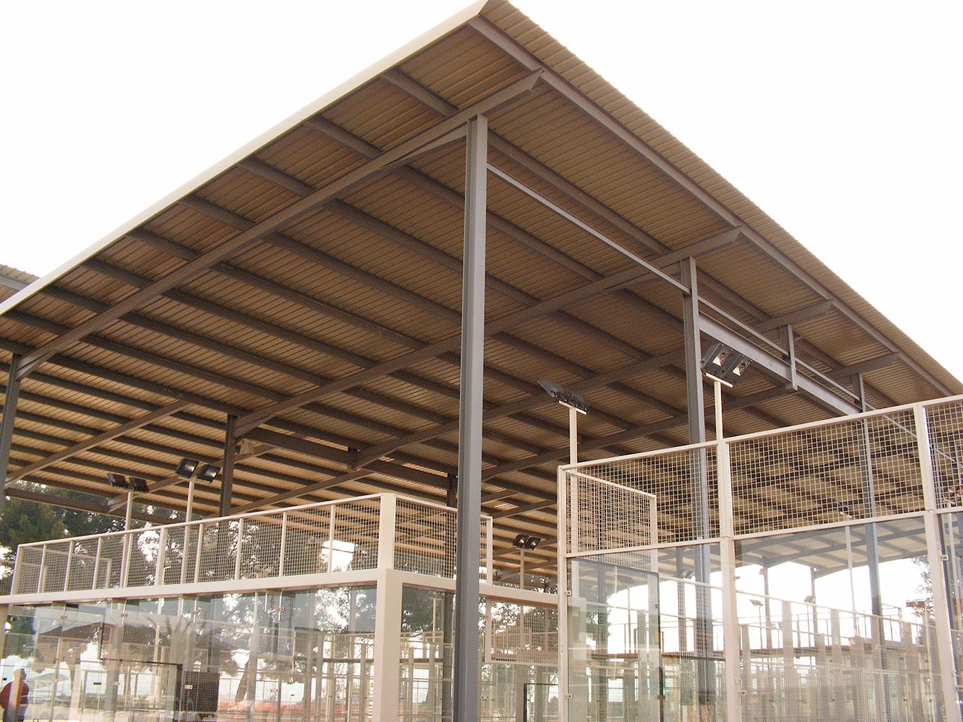 pista de padel realizada por Cuberfont